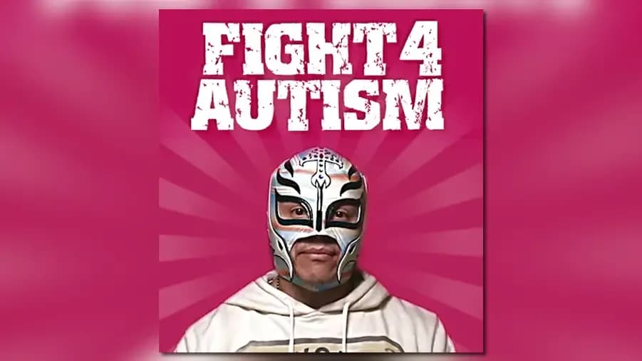 rey mysterio fight for autism