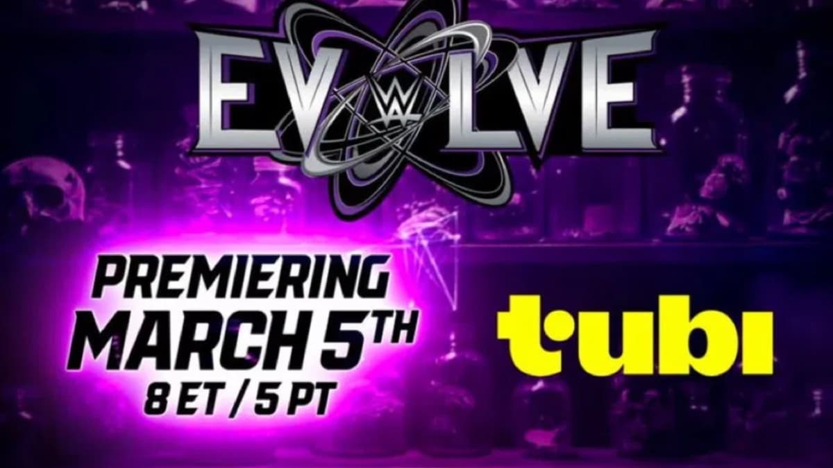 Promotional poster for WWE Evolve