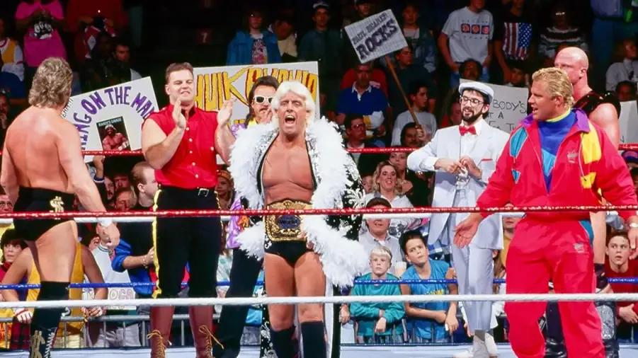 ric flair fake world title survivor series 1991