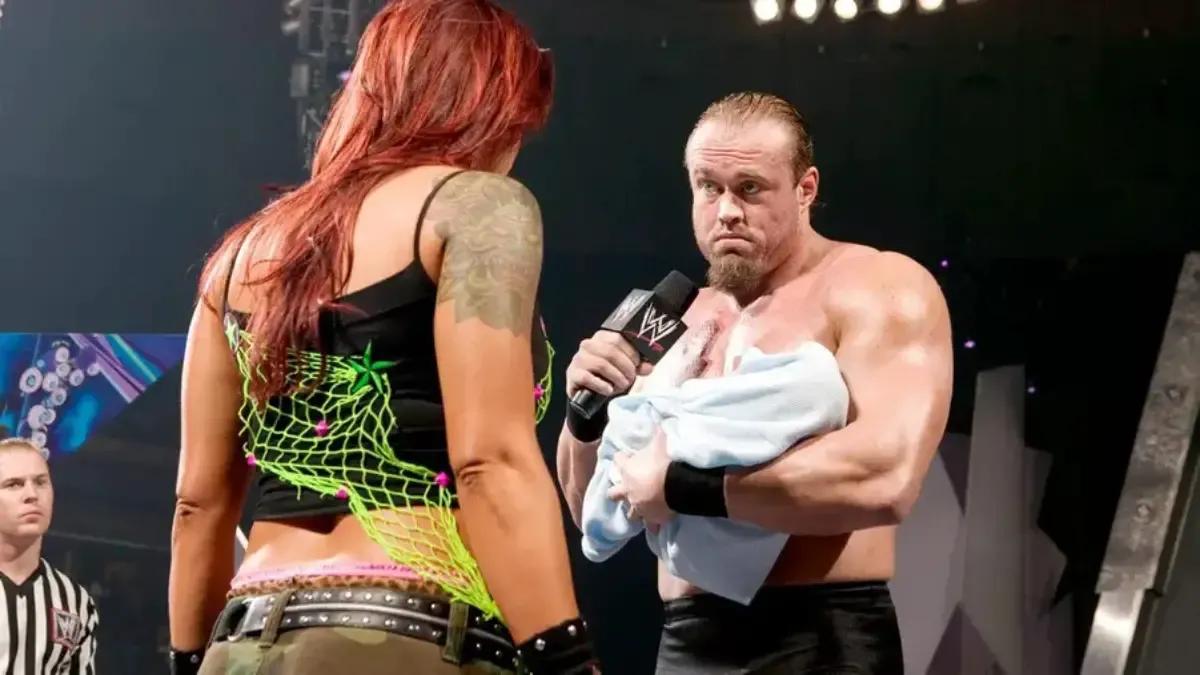 Snitsky holding the baby