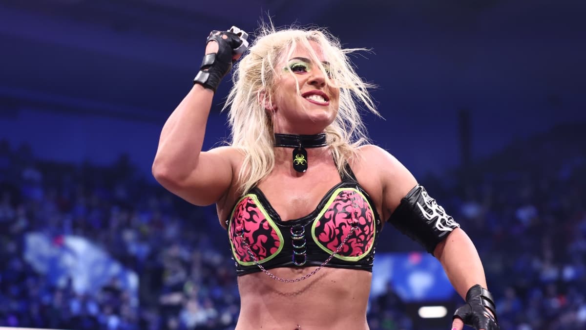 Thekla celebrating on AEW Dynamite in March 2026